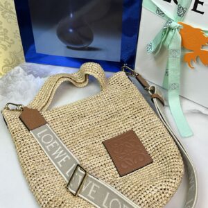 Loewe Paula's Ibiza Mini Slit Bag Natural/Tan
